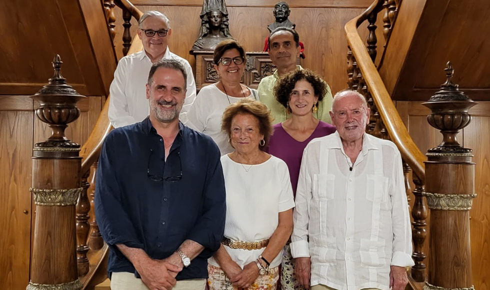 GABRIELE FINALDI, DIRECTOR DE LA NATIONAL GALLERY, UN PEREGRINO EN REDONDELA