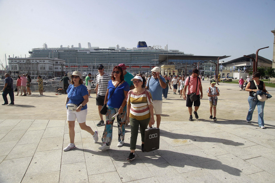 El puerto de A Coruña repetirá en septiembre su récord histórico de escalas de cruceros