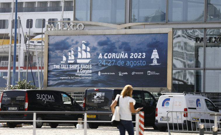 A Coruña se prepara para acoger la regata Tall Ships Races