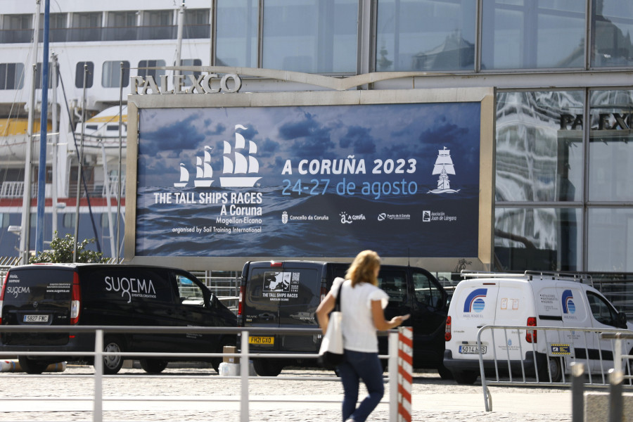 A Coruña se prepara para acoger la regata Tall Ships Races