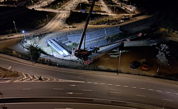 Las obras para el paso peatonal entre Xuxán y Matogrande están en marcha y concluirán este año