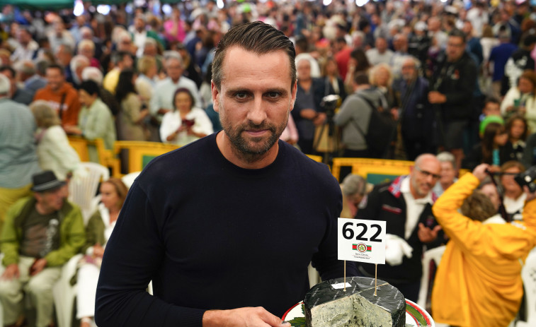 Un queso de Cabrales alcanza los 30.000 euros en una subasta de récord