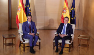 Feijóo se reúne con Pedro Sánchez en el Congreso para abordar la investidura