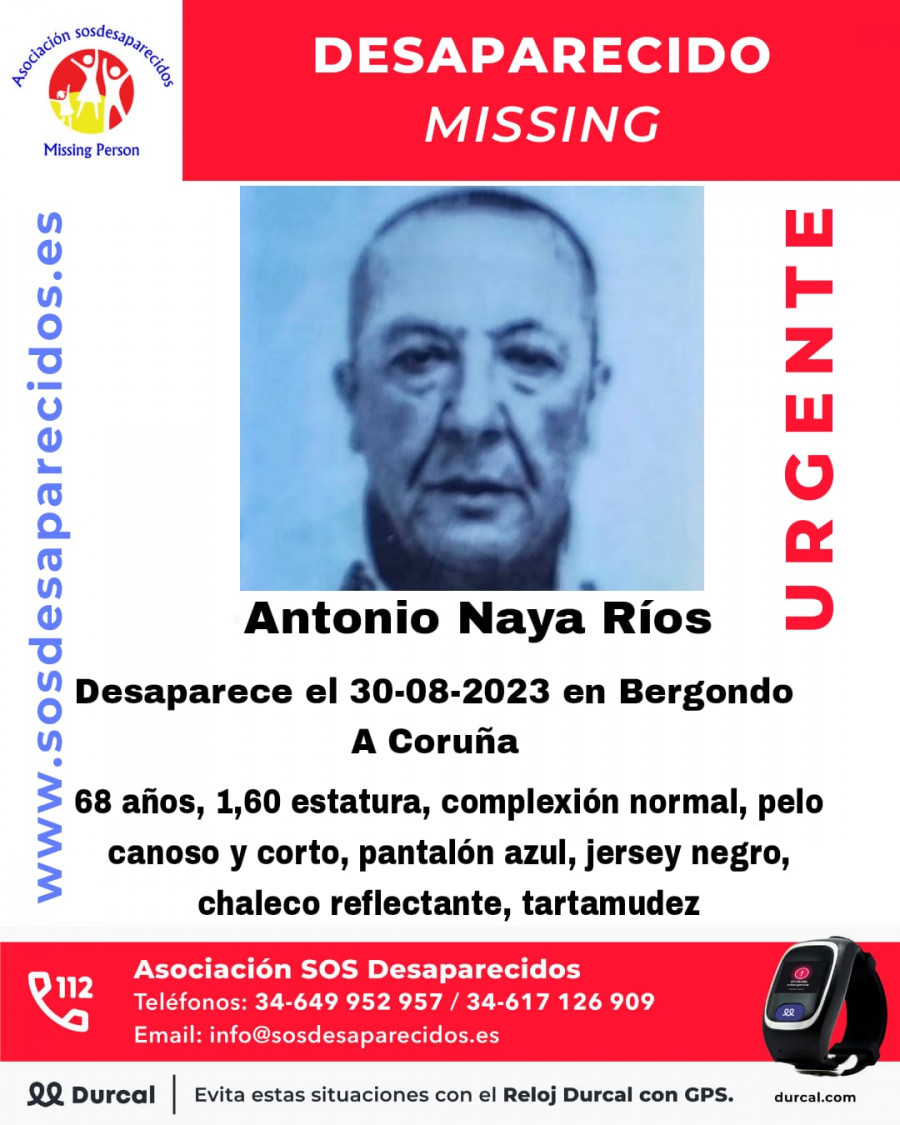 Encuentran en buen estado al desaparecido en Bergondo