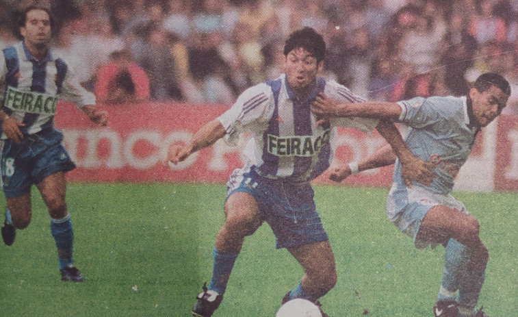 Hace 25 años: Dépor y Celta empatan en el partido inaugural de la Liga