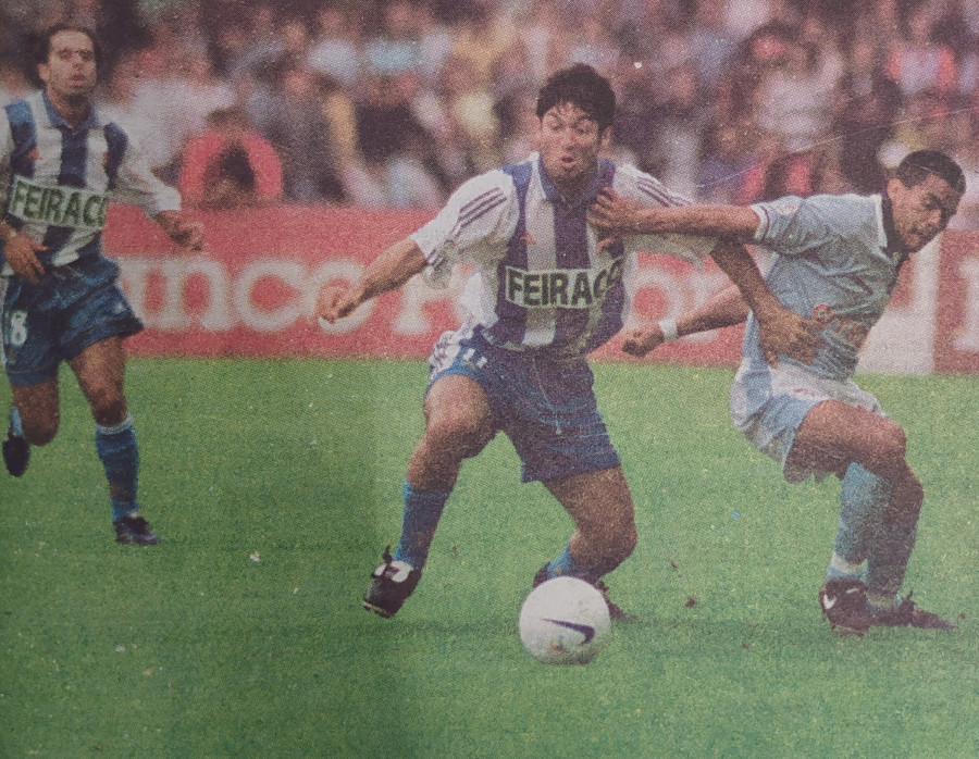 Hace 25 años: Dépor y Celta empatan en el partido inaugural de la Liga