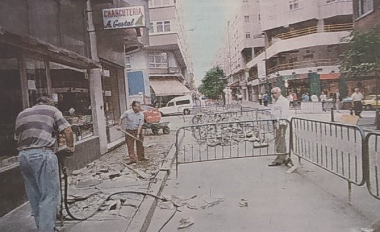 Hace 25 años: Calle Barcelona peatonal y la 