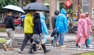 Parques cerrados y actividades canceladas en un día de lluvias intensas