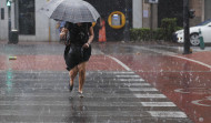 La lluvia deja avisos e inundaciones por media España y a Madrid en alerta roja