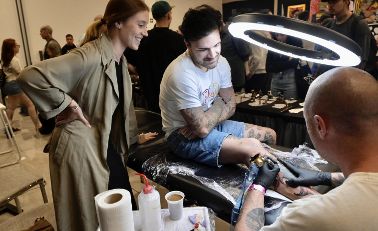La muestra Old Navy Tattoo cierra su primera edición de arte a flor de piel en el Attica 21