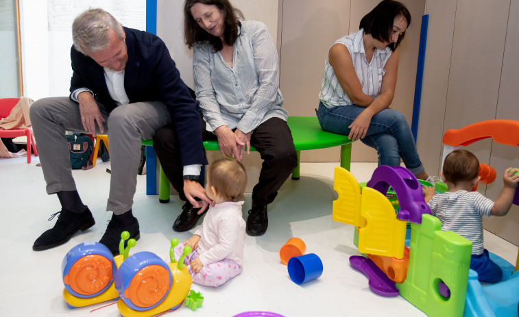 Los niños de hasta 3 años inician el segundo curso gratuito en Galicia