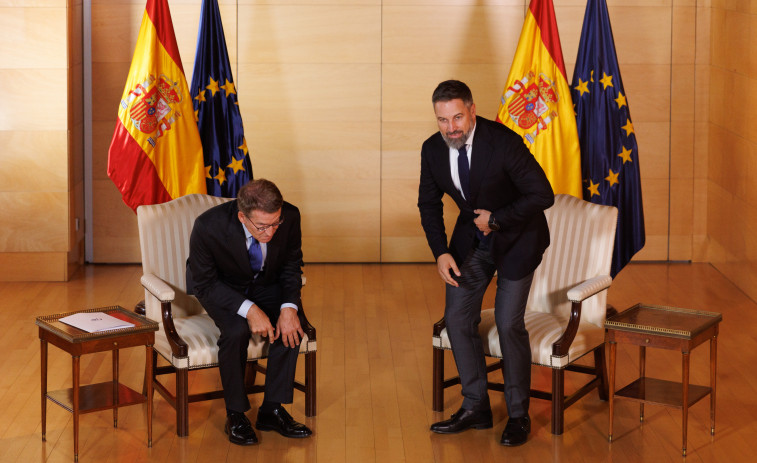 Abascal apoyará a Feijóo para evitar un 