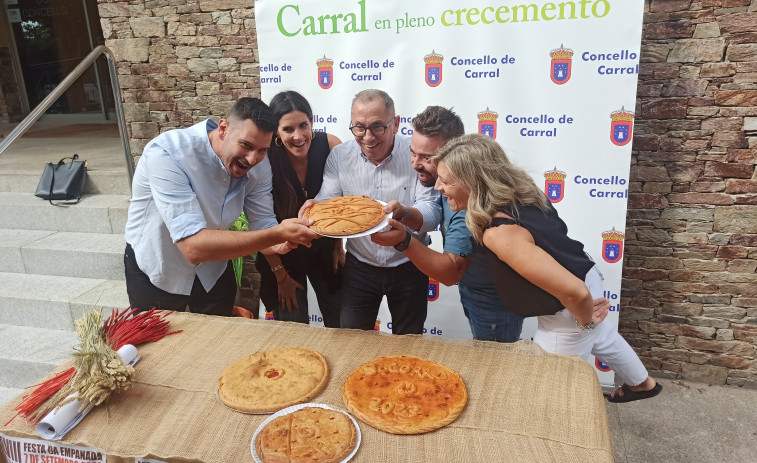 La Festa da Empanada de Carral confía en superar esta edición las 12.000 raciones  vendidas en 2022