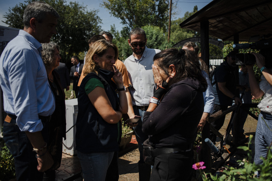 Ribera urge a activar las ayudas para los afectados tras el paso de la DANA
