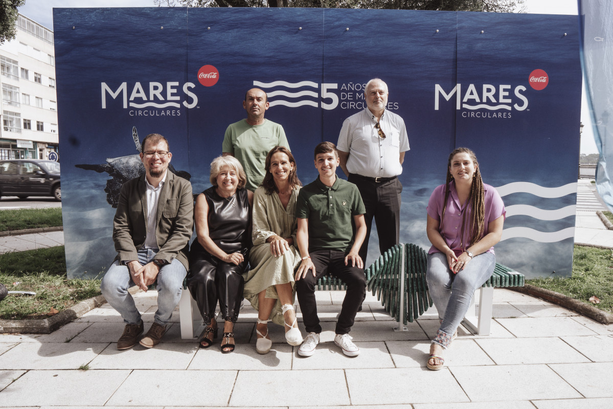 El banco de Mares Circulares fabricado con basura marina (2)