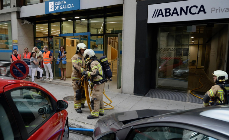 Tiran una colilla a un patio en Durán Loriga y provocan el desalojo de dos oficinas