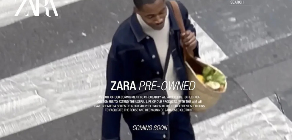 'Zara Pre-Owned', la plataforma de servicios para moda de segunda mano, llega a Francia este jueves