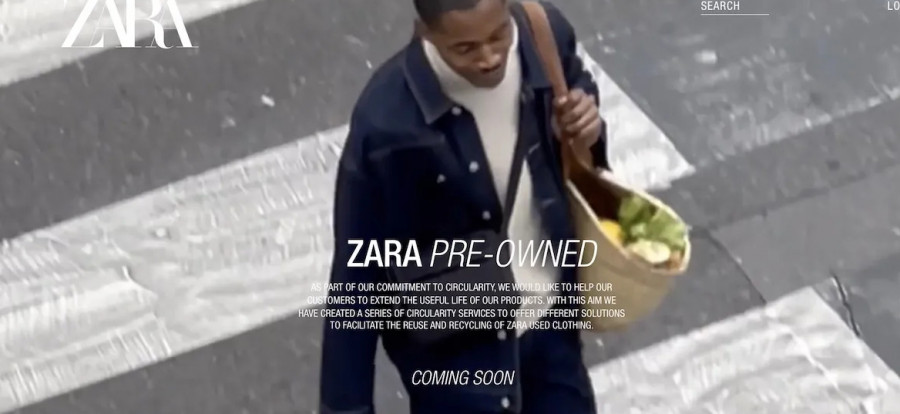 'Zara Pre-Owned', la plataforma de servicios para moda de segunda mano, llega a Francia este jueves