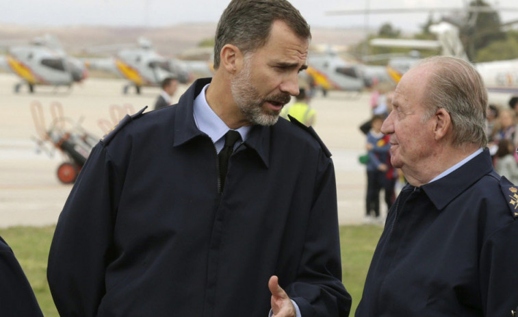 Juan Carlos I y Felipe VI estarán esta semana en Galicia, a 15 kilómetros el uno del otro