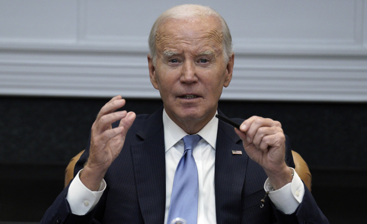 Biden hace historia como primer presidente de EE.UU. en sumarse a unos piquetes