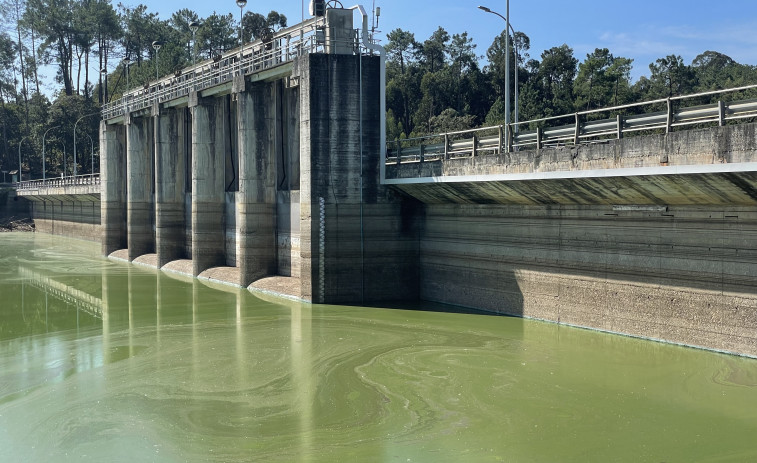 Emalcsa garantiza que el agua verde de Cecebre es apta para el consumo