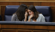 Irene Montero acusa a Díaz de no querer que Podemos intervenga en el debate