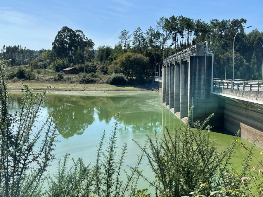 Alerta por escasez de agua en la ría de A Coruña, Arteixo y el río Mero
