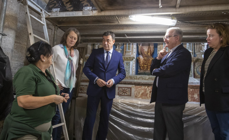 La Xunta destina 250.000 euros a la restauración de dos capillas de la Catedral de Santiago