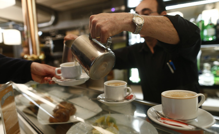 Día del café: Solo, con azúcar o cortado, los españoles toman 3,8 kilos al año