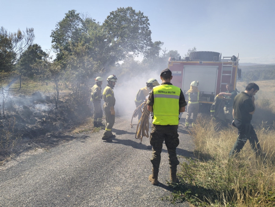 Las Fuerzas Armadas terminan su trabajo de prevención de incendios en Galicia