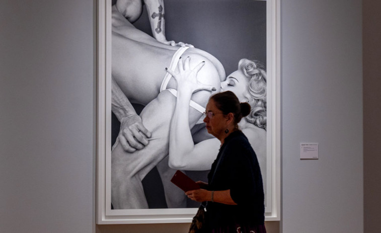 La mayoría de fotos eróticas de Madonna del libro 