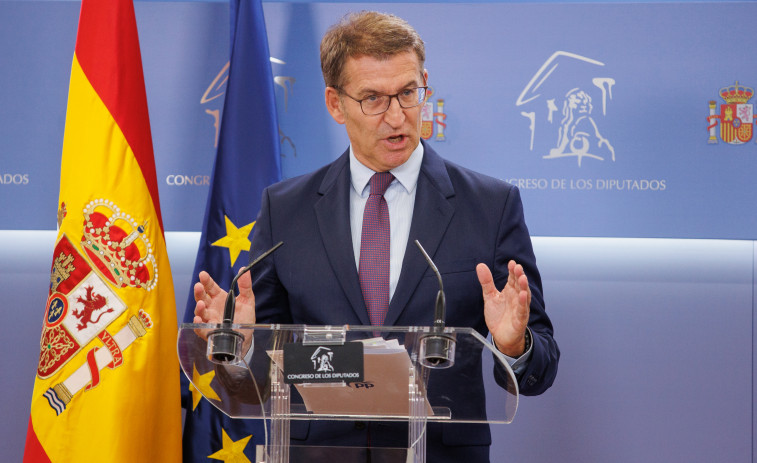 Feijóo recrimina a Sánchez que se reúna con Bildu y no con Abascal: 