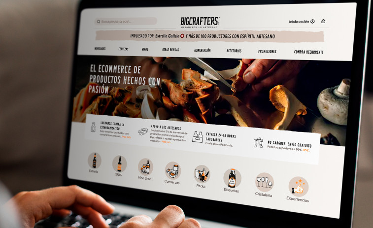 Bigcrafters.com acoge ya a más de un centenar de productores con espíritu artesano