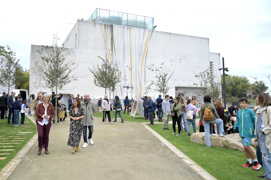 A Coruña inaugura un nuevo espacio verde de 1.500 metros cuadrados, el parque do Eirón