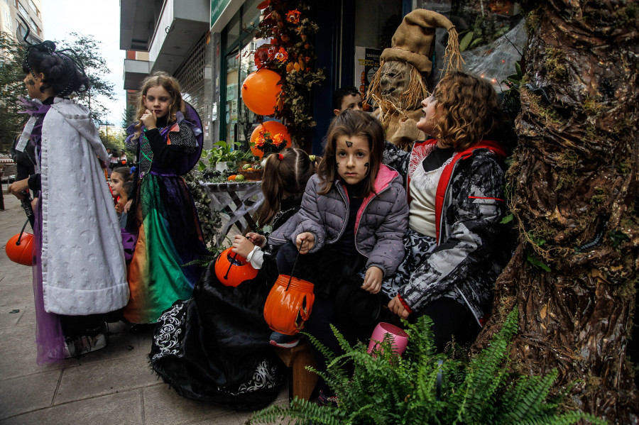 A Coruña celebra Samaín con pasacalles, talleres infantiles y un concurso de escaparates