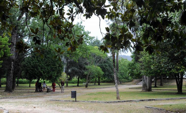 Betanzos cierra el parque de Pablo Iglesias y parte del Pasatiempo por el temporal