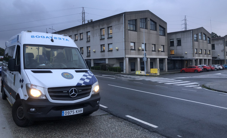 Una estudiante atropellada en la Facultad de Turismo de A Coruña