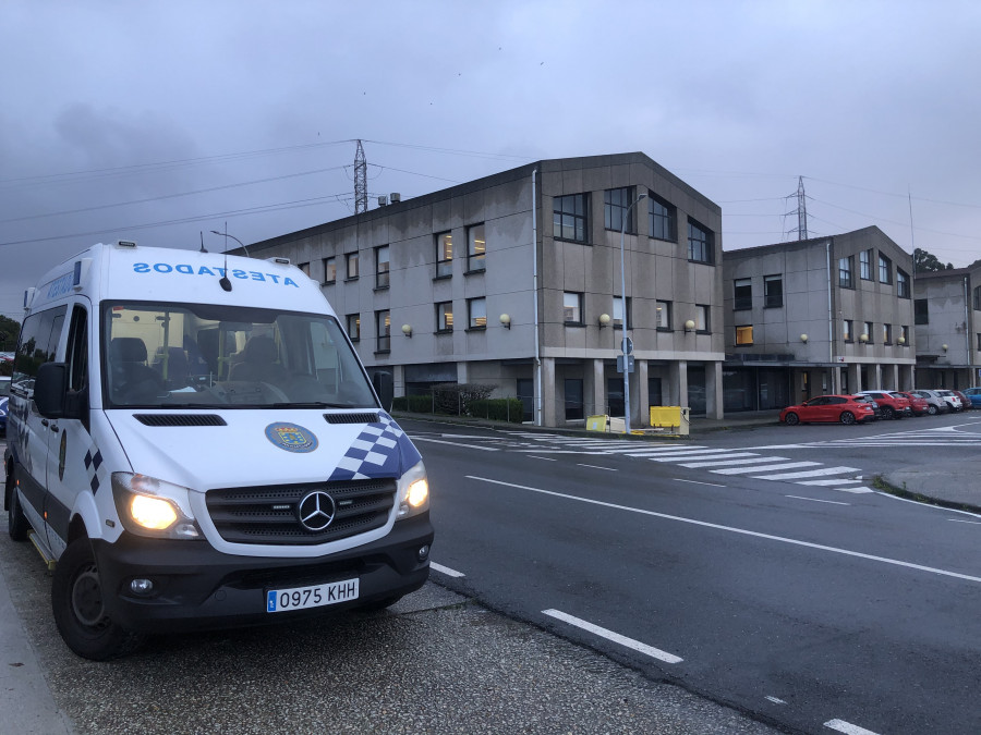 Una estudiante atropellada en la Facultad de Turismo de A Coruña