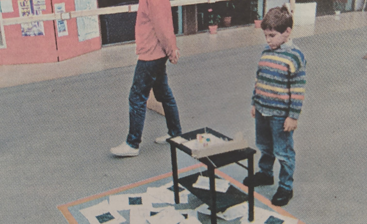 Hace 25 años | Los niños coruñeses reciclan y el cumpleaños de García-Sabell
