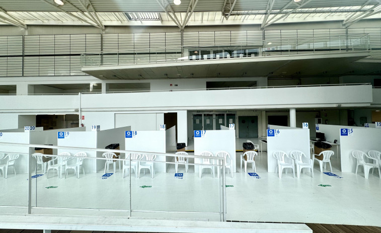 ExpoCoruña, preparada para iniciar la vacunación masiva de los coruñeses de 70 a 79 años