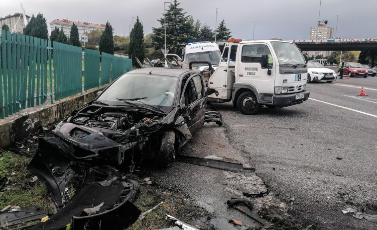Alfonso Molina registra un herido en una espectacular salida de vía