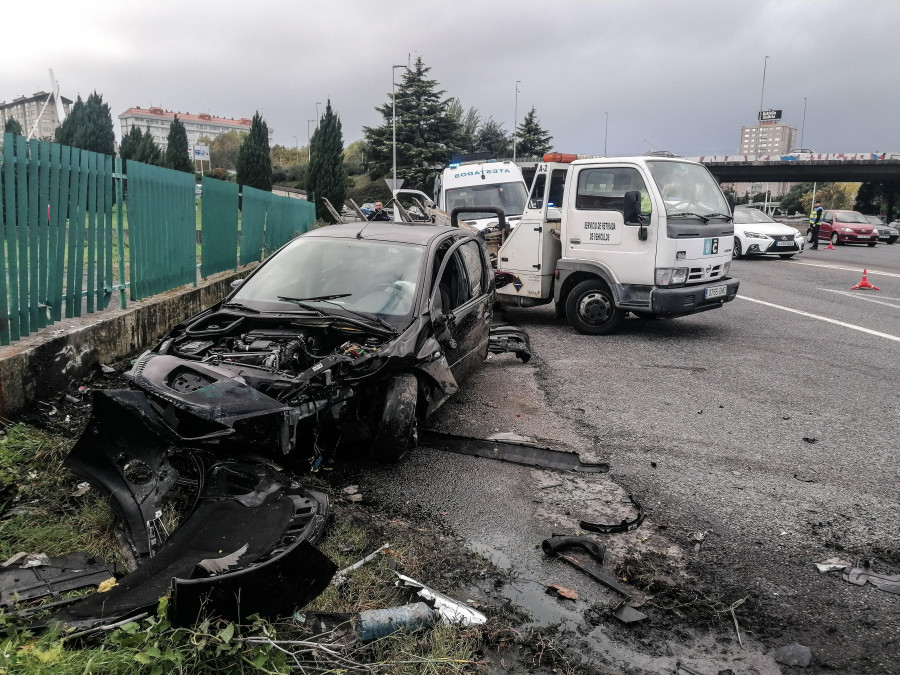 Alfonso Molina registra un herido en una espectacular salida de vía