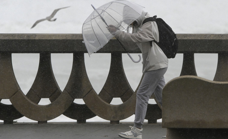 A Coruña y las Rías Baixas se preparan para una alerta naranja por lluvia