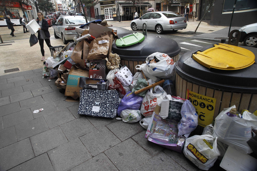 Oleiros no tendrá recogida de basura el viernes 3 de noviembre
