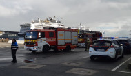 El puerto de A Coruña acoge un simulacro de evacuación por maleta bomba