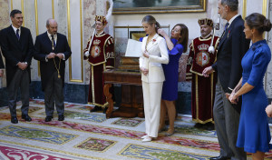 La princesa Leonor jura la Constitución