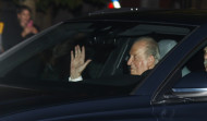 Juan Carlos I y Sofía llegan a la celebración familiar del cumpleaños de Leonor