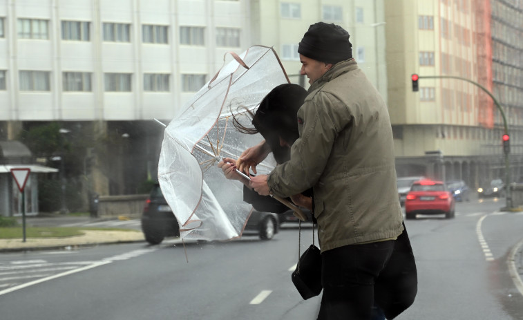 Galicia estará en alerta por fuerte viento este domingo