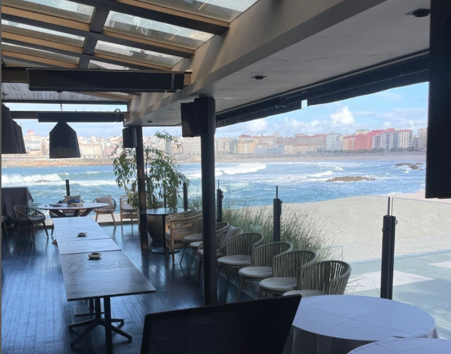 Los restaurantes frente al mar también son para el invierno