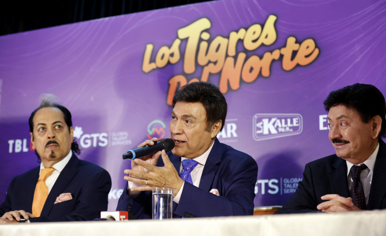 El grupo mexicano Los Tigres del Norte actuarán en A Coruña el próximo 5 de abril